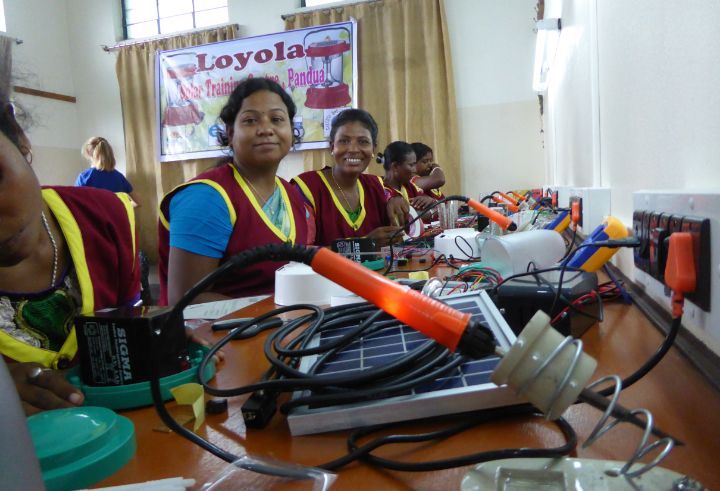 Mujeres del proyecto de Calcuta Ondoan 